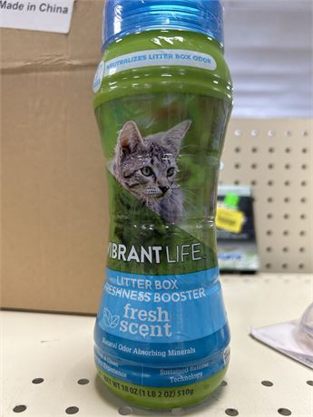 Vibrant Life Litter box freshness booster, 18 oz