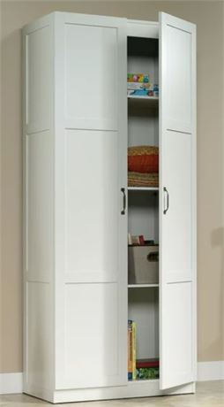 Sauder 419636 Storage Cabinet, White