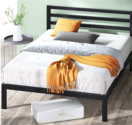 Zinus Kia Metal/bamboo Platform Bed, Queen