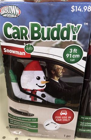 Airblown Inflatables Snowman Car Buddy