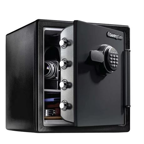 SentrySafe   SFW123ES Fire and Water Resistant Safe with Digital Keypad Lock, 1.