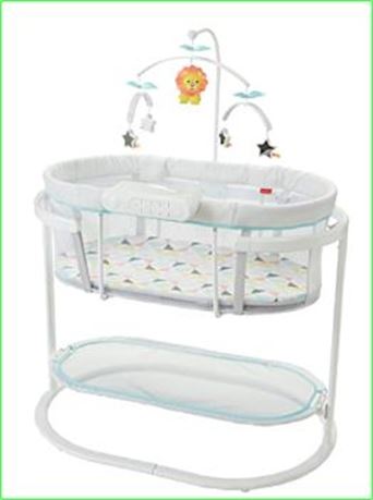 Fisher-Price Soothing Motions Bassinet Sleeper w/Lights & Music