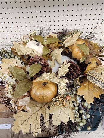 18 inch Fall wreath