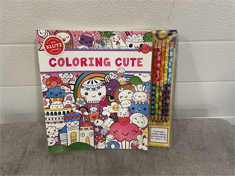 Klutz Coloring Cute Coloring book