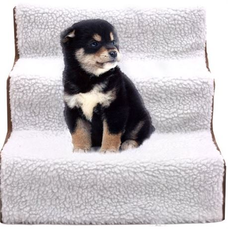 Coziwow 3 Steps Dog Stairs Pet Step