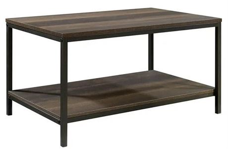 Sauder North Avenue Collection Coffee Table, Smoked Oak Finish