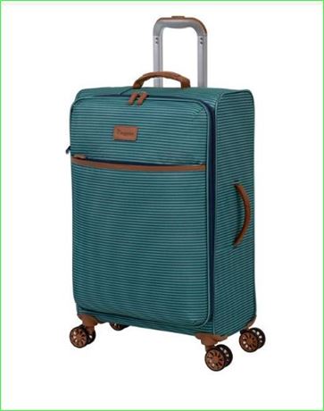 it luggage Beach Stripes 34 Softside Checked 8 Wheel Spinner, Teal
