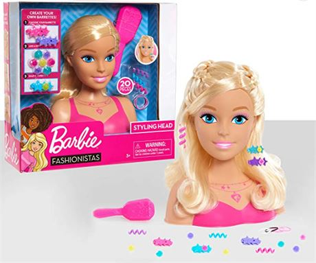 Barbie Fashionistas 20 piece Styling head