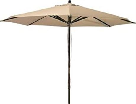 Mainstays 9 foot Market Umbrella, Khaki